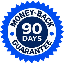 90-day money-back guarantee